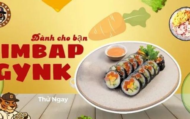 GYNK BAP - Kimbap, Gà Viên Chiên & Đùi Gà Tỏi Chiên