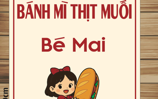 Bánh Mì Thịt Muối Bé Mai - Lê Đại Hành