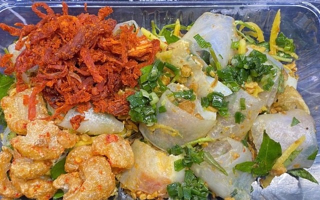 Tiệm Của Chúng Mình - Bánh Tráng Phơi Sương Trộn Mỡ Hành - 80 Trương Định
