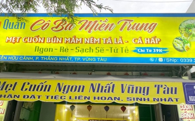 Mẹt Cuốn Bún Mắm Nêm & Bún Đậu Cô Ba Miền Trung - 243 Nguyễn Hữu Cảnh