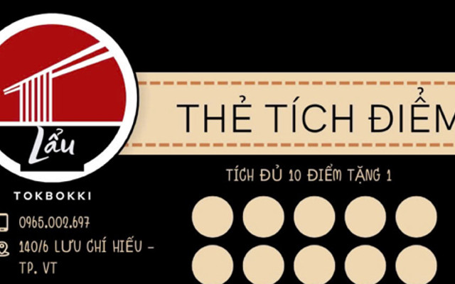 Lẩu Tokbokki & Lẩu 2 Ngăn Bao Gồm Nhiều Loại Topping - 140/6 Lưu Chí Hiếu