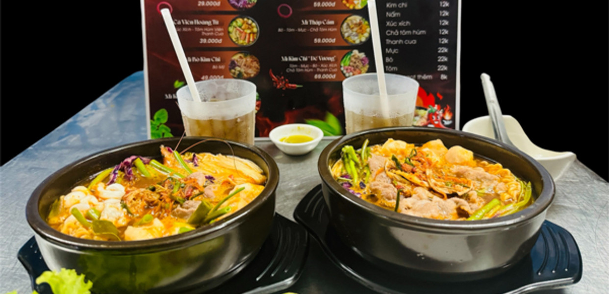 A Chổm - Mì Cay, Bò Sốt & Cơm Chiên - Tân Biên