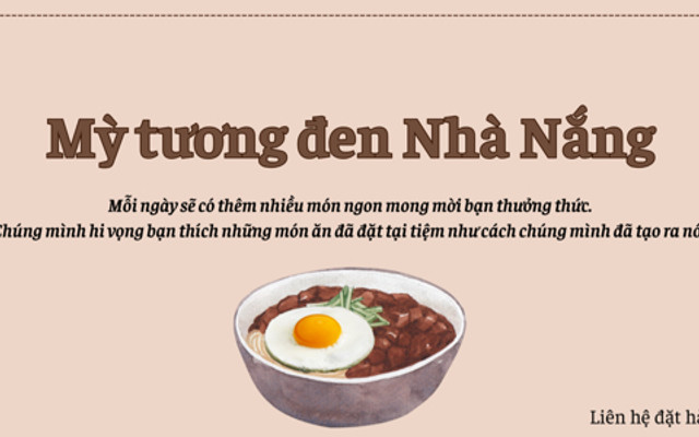Mỳ Tương Đen Nhà Nắng - Mỳ Tương Đen - Minh Khai
