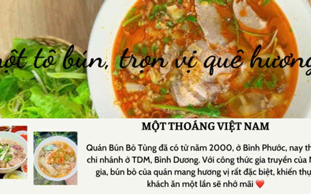 Bún Bò Huế Tùng - DX070
