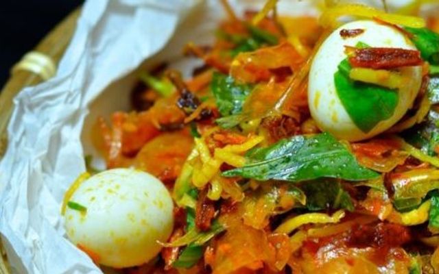 Bánh Tráng Trộn Tóp Mỡ - Tân Hòa Đông