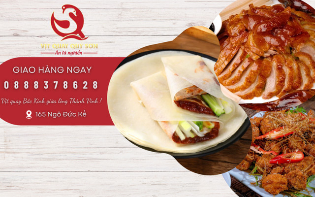 VỊT QUAY QUÝ SƠN - Vịt Quay Bắc Kinh - 165 Ngô Đức Kế