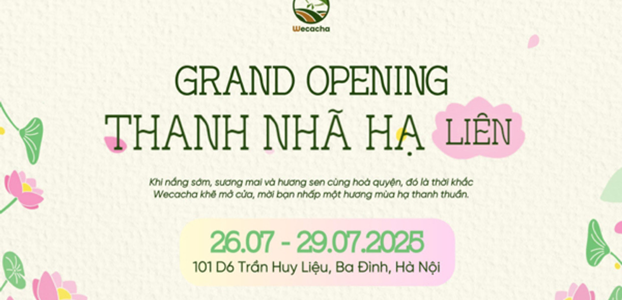 Wecacha Coffee & Tea - Trần Huy Liệu