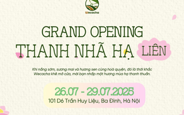 Wecacha Coffee & Tea - Trần Huy Liệu