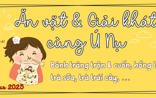 Ăn Vặt 3 Cô Ú Nụ - Bánh Tráng Tóp Mỡ - An Điềm