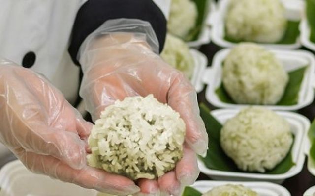 Khúc Nấm - Xôi Khúc Sạch Nhân Nấm Vị Tiêu Đen, Đồ Chay Hợp Eat Clean & Healthy Food - Hà Nội