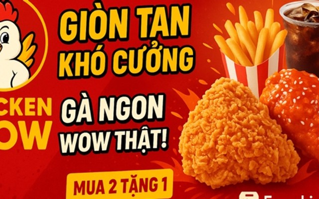 Chicken WOW Hàng Khay - Doãn Kế Thiện