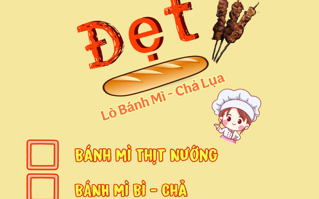 ĐẸT - Bánh Mì Bì Thịt Nướng - Nguyễn Đình Chiểu