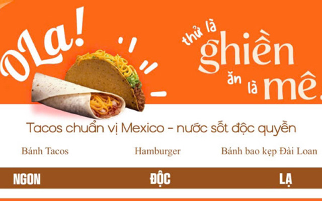 Ola Tacos - Hamburger & Gà Rán - Nguyễn Đỗ Cung