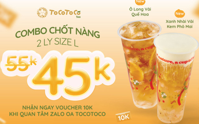Trà sữa Tocotoco - Lê Trọng Tấn