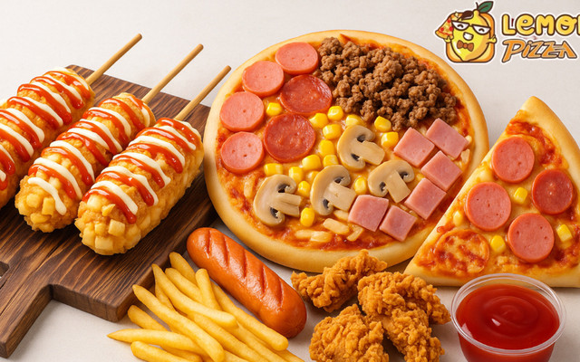 Pizza Lemon - Gà Rán, Hotdog - Tuyến Số 1