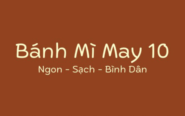 Bánh Mì May 10 - Nguyễn Văn Linh