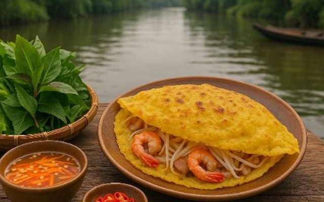 Hương Phù Sa - Bánh Xèo, Gỏi Cuốn & Nui Xào Bò