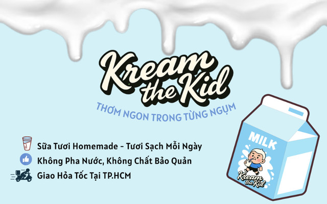 Kream The Kid - Sữa Bò Tươi & Panna Cotta - 26 Phố Chợ