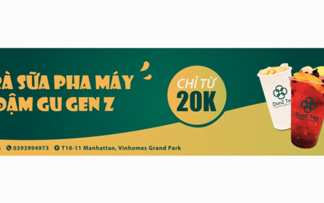 Don Z Tea - Vinhomes Grand Park