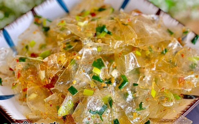 BÁNH TRÁNG TRỘN SATE & MỠ HÀNH - Mẹ Tiny - Trương Định
