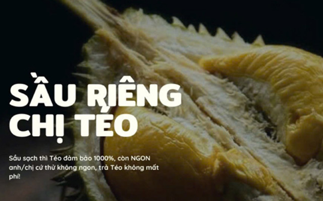 Sầu Riêng Sạch Chị Téo - Đường Số 14