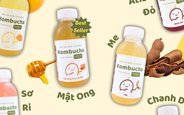 Trà Kombucha Lên Men Tự Nhiên - KOMBUJOY - Đường 45