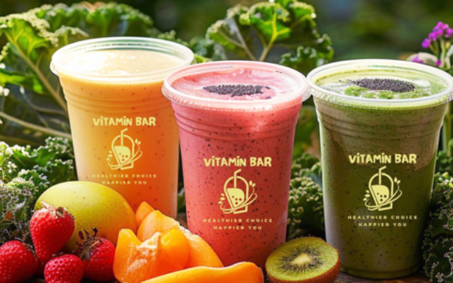 VITAMIN BAR - Detox Juice, Healthy Smoothies & Nuts Milk - Nguyễn Thiện Thuật