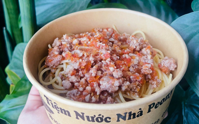 Nui Xào Bò & Mì Xào Bò - Peony's Food