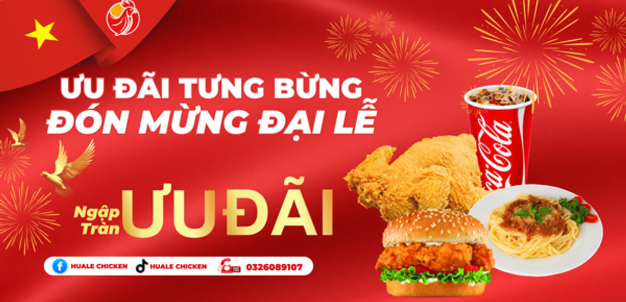 Huale Chicken - Gà Rán, Hambuger & Nước Ngọt - 170 Tây Sơn