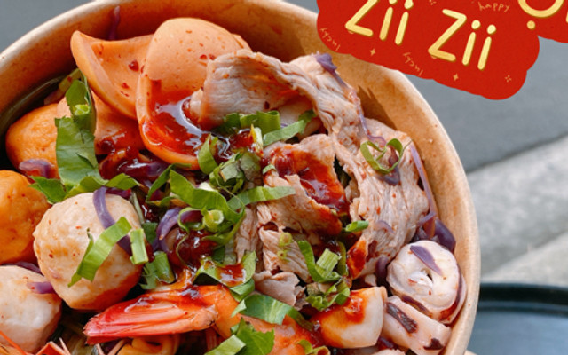 MÌ CAY TRỘN KHÔ ZII ZII