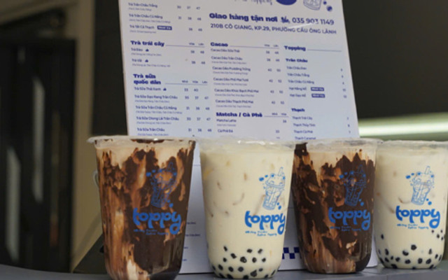 TRÀ SỮA TOPPY - All Day Drinks & Extra Topping