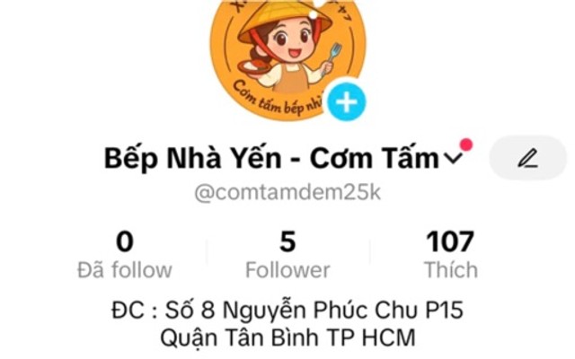 Bếp Nhà Yến - Cơm Tấm - Nguyễn Phúc Chu