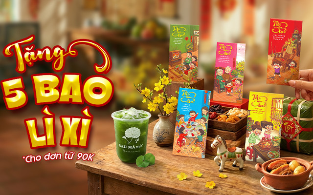 Rau Má Mix - Nước Ép & Trà Trái Cây - 8 Vĩnh Hội