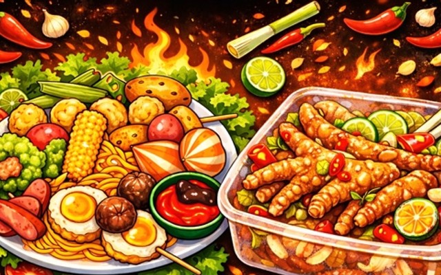 Nhô Food - Mì Trộn Indomie - Bồ Hoả