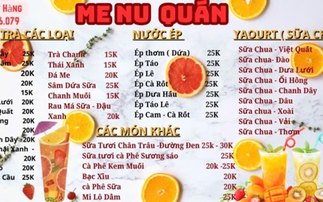 QUÁN TRÀ 10K - Coffee & Tea - Hoà Lợi