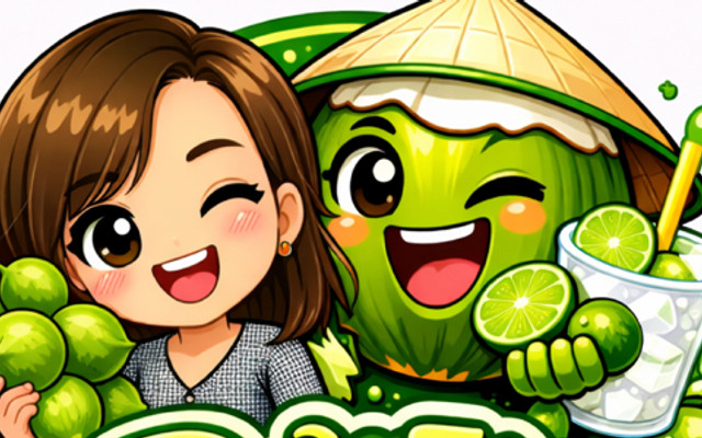 Cô Hoa - Dừa Tắc & Ăn Vặt