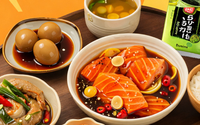 Chihiro - Cơm Cá Hồi Ngâm Tương