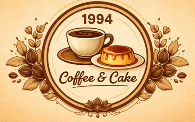 1994 Coffee & Cake - Cà phê, Flan & Panna Cotta - Tân Phú