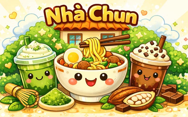 Nhà Chun - Mì Trộn, Matcha & Cacao - Vĩnh Phú 2