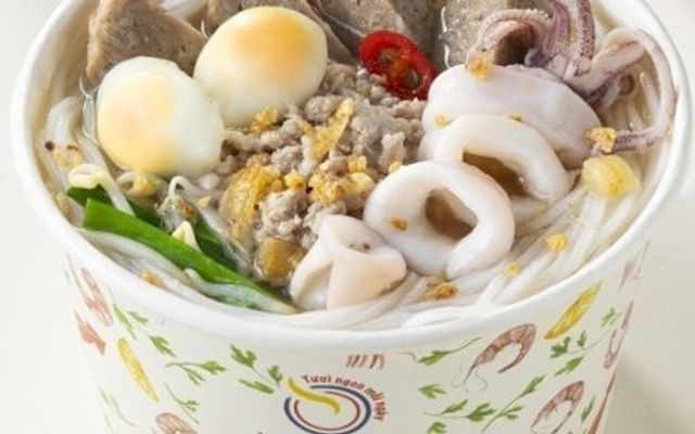Hủ Tiếu Mực & Mì Sủi Cảo - Quán Ông Diệm - Ngô Tất Tố