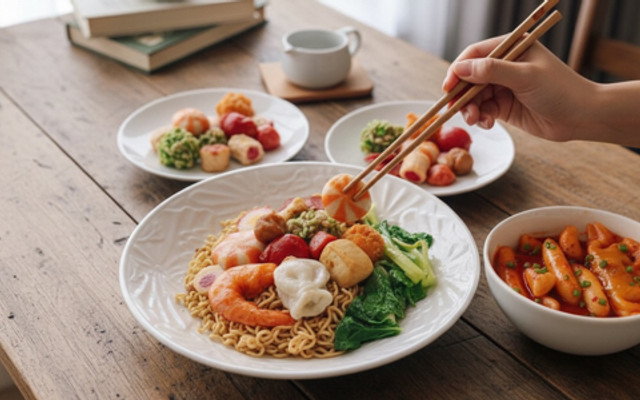 Dino's House - Tokbokki, Mì Trộn Indomie & Xiên Que