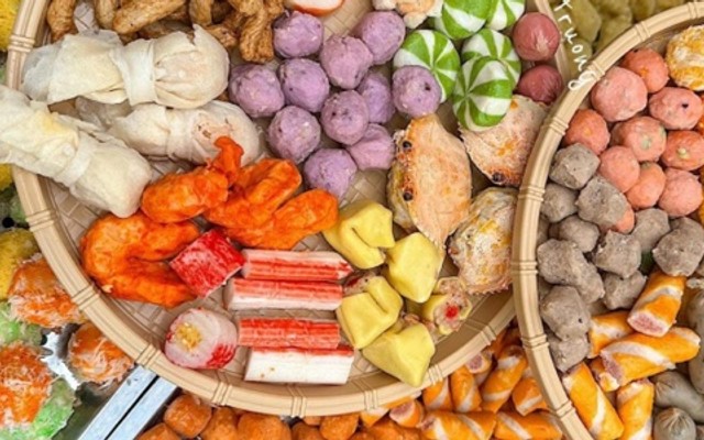 Bún Đậu Mắm Tôm - Buffet Xiên Xanh - Hoàng Mai