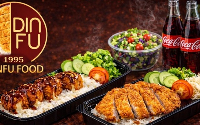 DINFU FOOD - CƠM THỊT HEO CHIÊN XÙ - ĐƯỜNG 30/4