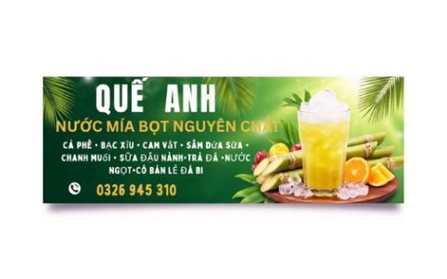 Quế Anh - Nước Mía & Bánh Tráng Trộn