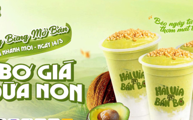 Bơ Già Dừa Non - Cầu Giấy