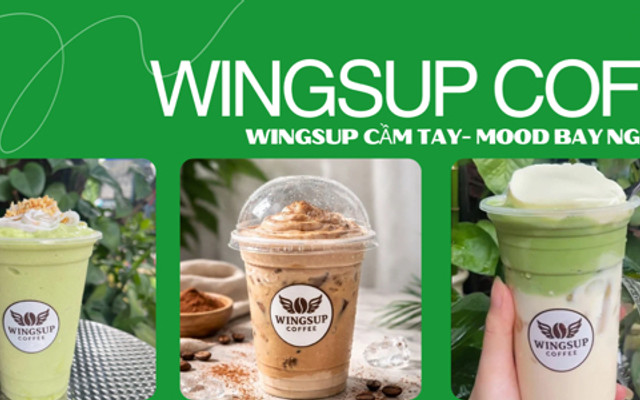 Wingsup Coffee - Trà Xoài Machiato, Matcha Latte Sữa Gấu & Panna Cotta