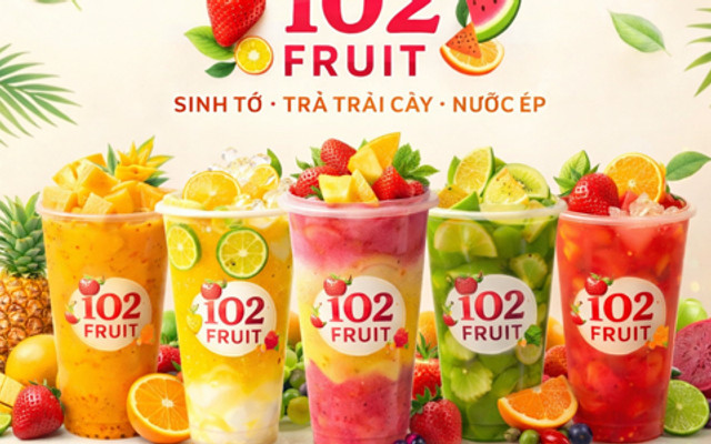 Sinh Tố 102 Fruit - Nước Ép & Trà Trái Cây