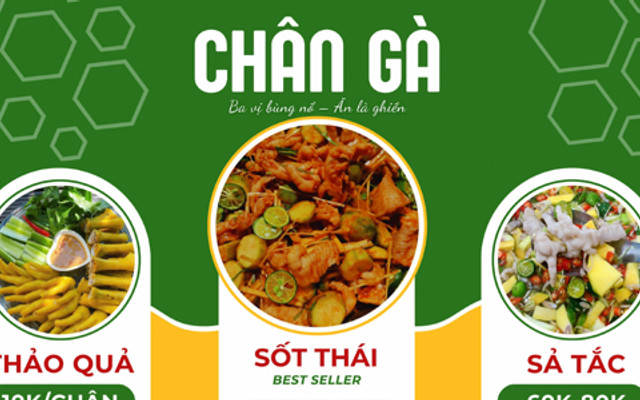 Chân Gà Sốt Thái Mẹ Bắp
