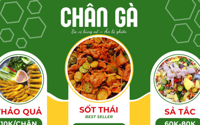 Chân Gà Sốt Thái - Bếp Mẹ Bắp
