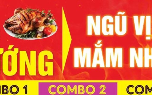 Gà Nướng Núi Lửa - Gà Nướng Ngũ Vị, Bánh Bao & Cơm Lam - Đường Số 2